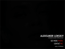 Tablet Screenshot of aleksandrlenskiy.com